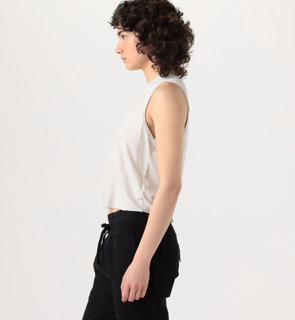 JAMES PERSE「コットンリネンシルク スリーブレスプルオーバー WNMJ3148」|タンクトップ|