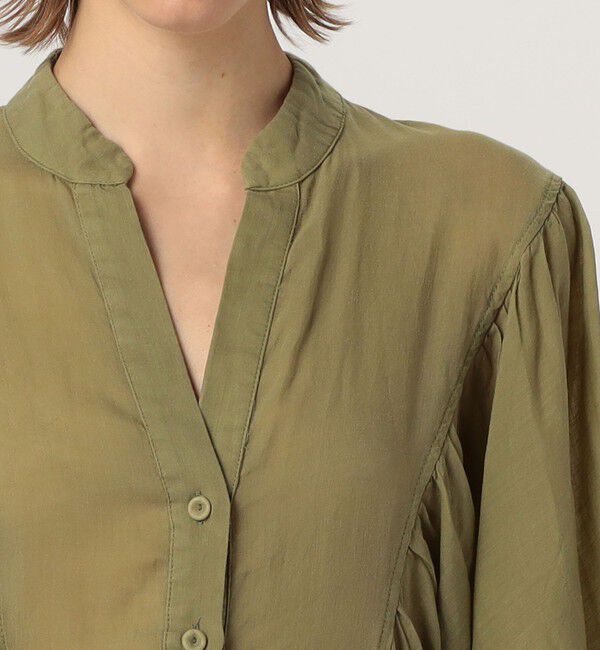 TOMORROWLAND GOODS「Devotion TWINS  ELPIS  ボリュームスリーブシャツ」|シャツ・ブラウス|