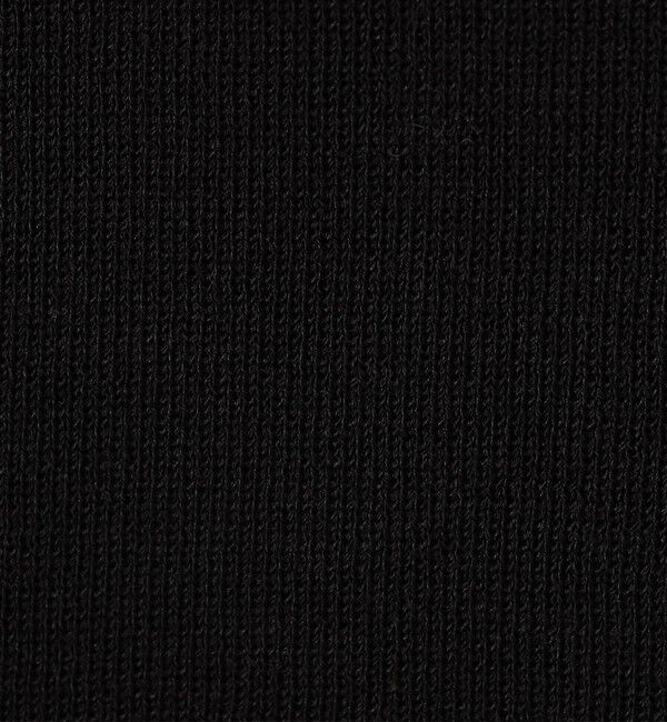 Ballsey「マテリアルコンビ フリルカラーノースリーブプルオーバー」|ニット・セーター|