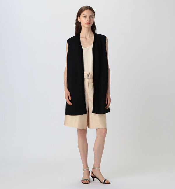 Ballsey「プレーンジャカード ロングジレ」|ベスト・ジレ|