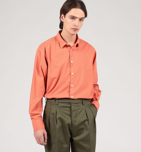 TOMORROWLAND BUYING WEAR「ERRICO FORMICOLA コットン レギュラーカラー ドットシャツ」|シャツ・ブラウス|