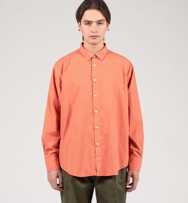 TOMORROWLAND BUYING WEAR「ERRICO FORMICOLA コットン レギュラーカラー ドットシャツ」|シャツ・ブラウス|