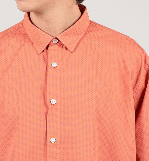 TOMORROWLAND BUYING WEAR「ERRICO FORMICOLA コットン レギュラーカラー ドットシャツ」|シャツ・ブラウス|