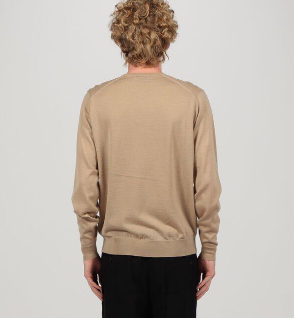 TOMORROWLAND BUYING WEAR「JOHN SMEDLEY  PACKHAM メリノウール Vネックプルオーバーニット」|ニット・セーター|