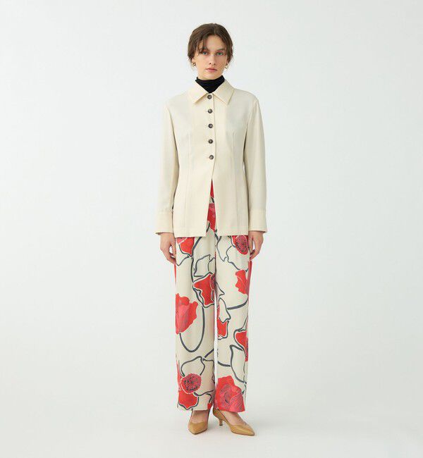 Ballsey「ハイツイストビエラ ステンカラーシャツジャケット」|シャツ・ブラウス|