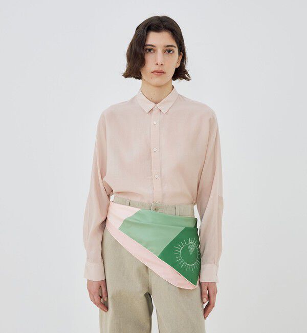 TOMORROWLAND GOODS「sense the pebble Bettina シルクスカーフ」|バンダナ・スカーフ|