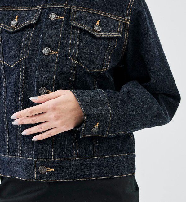 Edition「【WEB先行予約】インディゴデニム ブルゾン」|デニムジャケット|