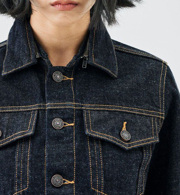 Edition「【WEB先行予約】インディゴデニム ブルゾン」|デニムジャケット|