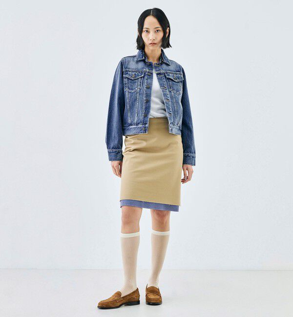 Edition「【WEB先行予約】インディゴデニム ブルゾン」|デニムジャケット|