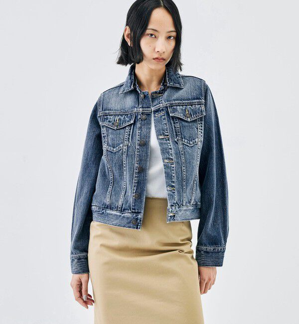 Edition「【WEB先行予約】インディゴデニム ブルゾン」|デニムジャケット|