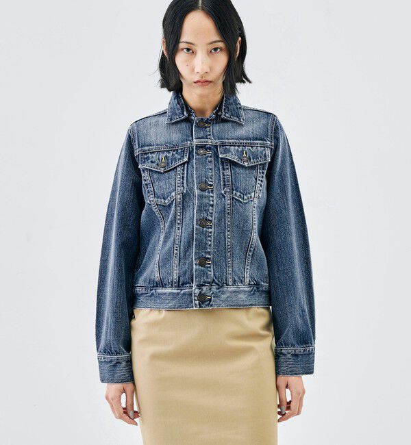 Edition「【WEB先行予約】インディゴデニム ブルゾン」|デニムジャケット|