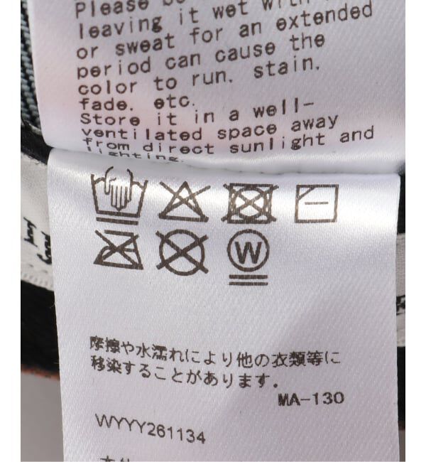  「KIJIMA TAKAYUKI DENIM 6PANEL CAP WYYY261134：キャップ」|キャップ・キャスケット|