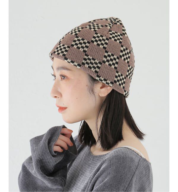  「La Maison de Lyllis NUBI 2261005：ニットキャップ」|ニット帽|