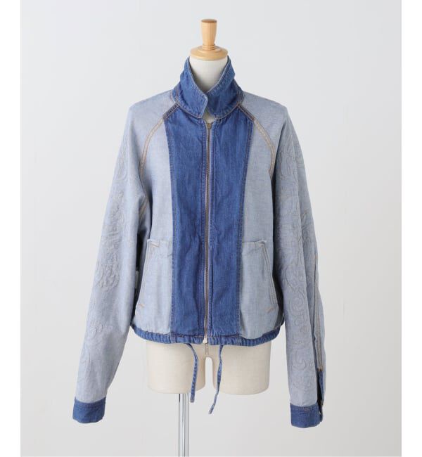  「TAAKK SCULPTURAL EMBROIDERY DENIMBLOUSON TA26SS-BL030：デニムブルゾン」|その他|