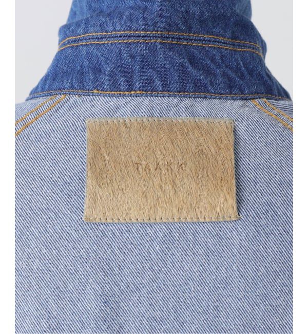  「TAAKK SCULPTURAL EMBROIDERY DENIMBLOUSON TA26SS-BL030：デニムブルゾン」|その他|