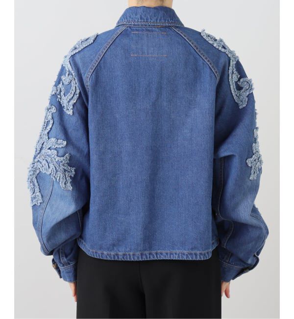 「TAAKK SCULPTURAL EMBROIDERY DENIMBLOUSON TA26SS-BL030：デニムブルゾン」|その他|