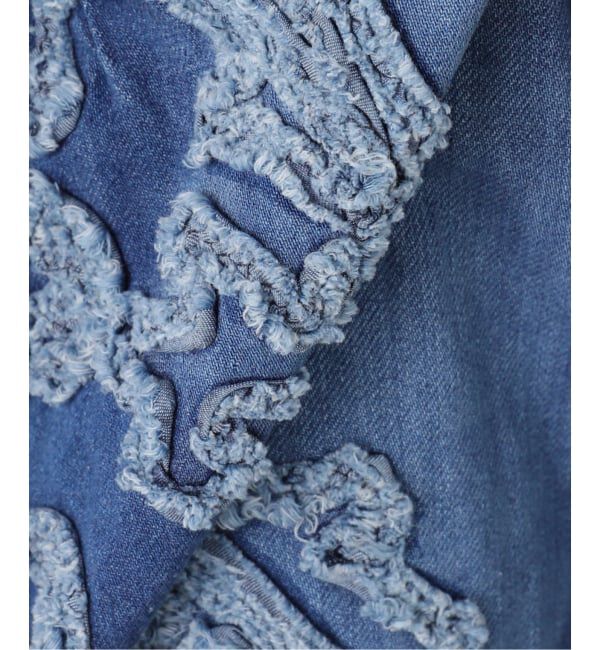  「TAAKK SCULPTURAL EMBROIDERY DENIM PANTS TA26SS-PT331：デニムパンツ」|デニム|