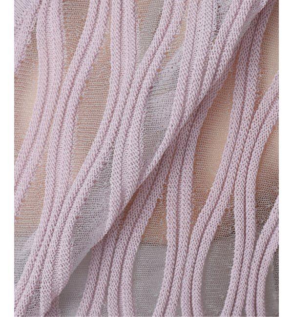  「TAAKK WAVEFORM MESH PULLOVER KNIT TA26SS-KN066：ニット」|ニット・セーター|