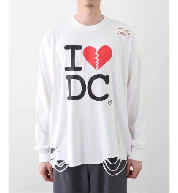 JOINT WORKS「DISCOVERED / ディスカバード I BROKEN HEART DAMAGE L/S」|Tシャツ・カットソー|