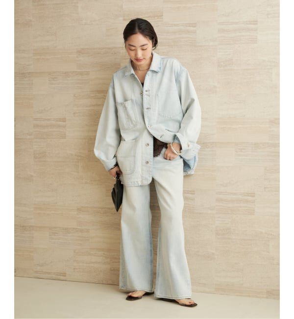 Plage「《WEB限定追加予約》bleach coverall 2」|デニムジャケット|