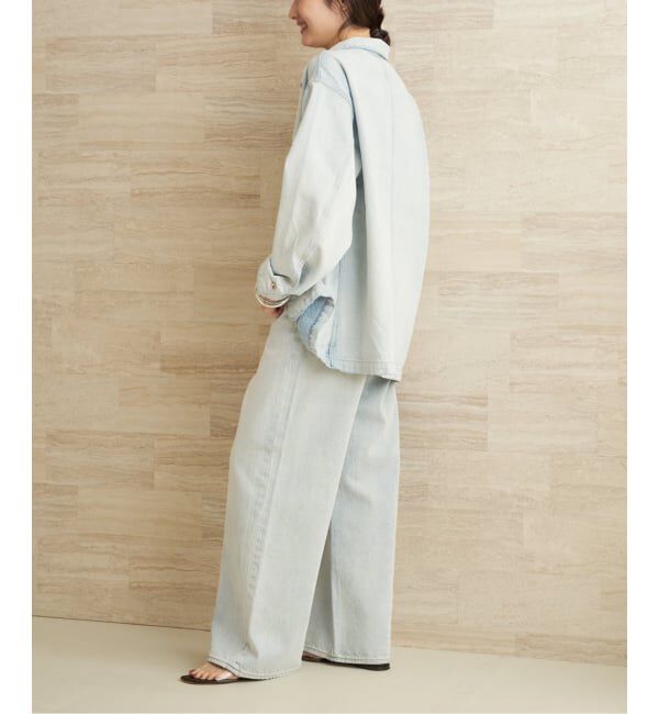 Plage「《WEB限定追加予約》bleach coverall 2」|デニムジャケット|