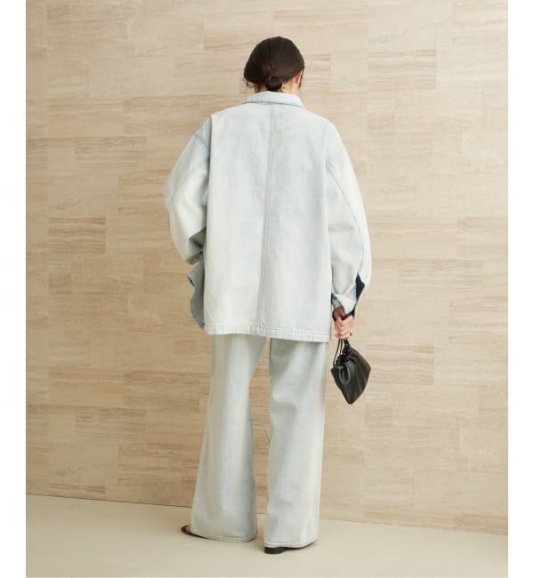 Plage「《WEB限定追加予約》bleach coverall 2」|デニムジャケット|