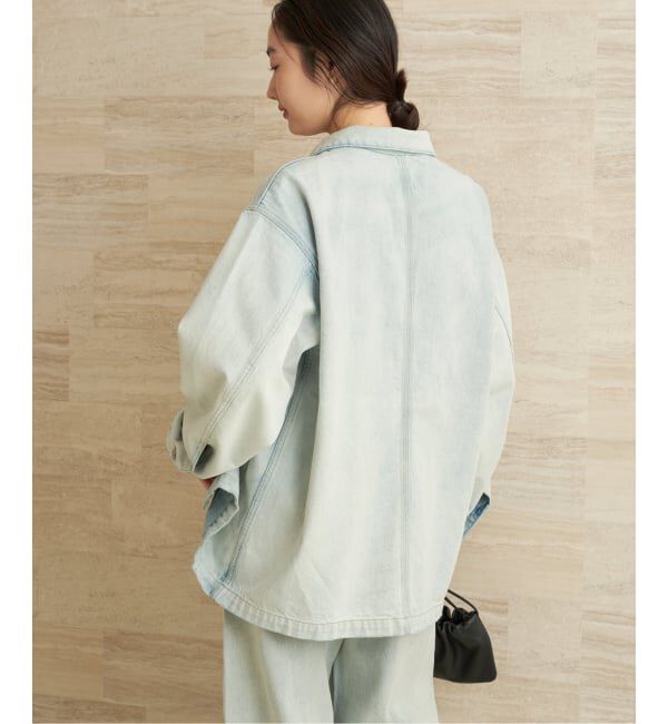 Plage「《WEB限定追加予約》bleach coverall 2」|デニムジャケット|