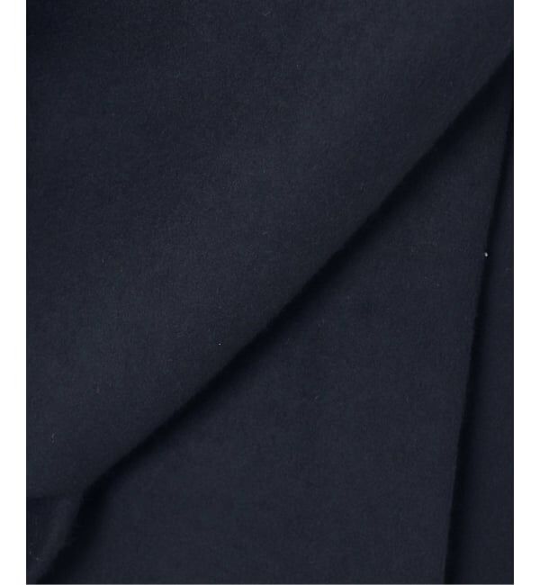 IENA「Super140 フォルムコート」|ノーカラーコート|