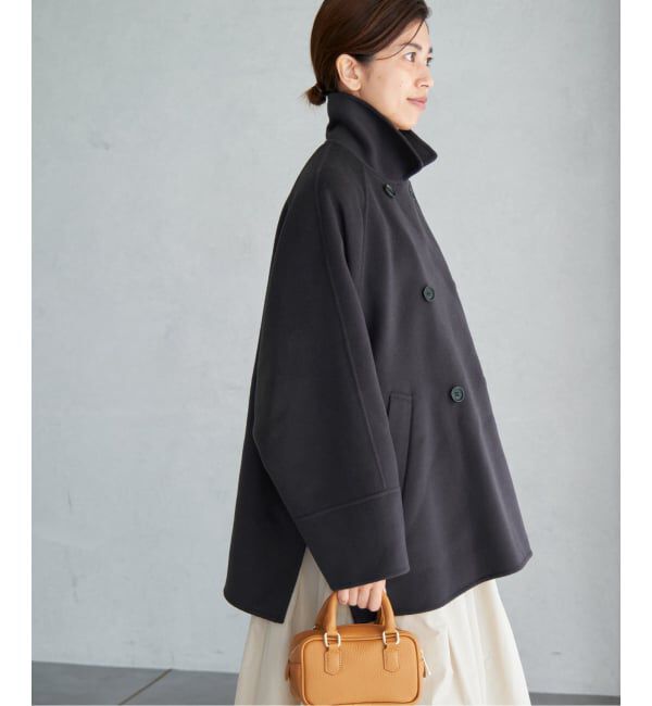 IENA「《追加2》スーパー160ダブルフェイスショートコート」|その他|