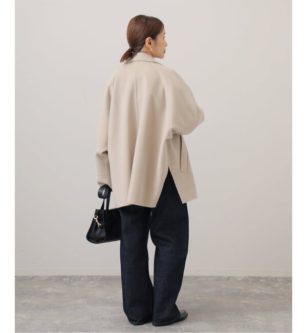 IENA「《追加2》スーパー160ダブルフェイスショートコート」|その他|