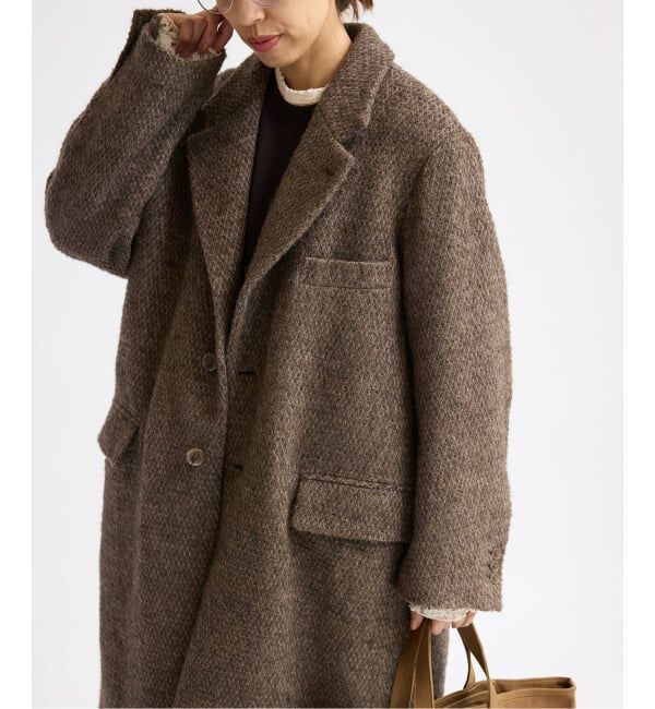 IENA「COUTURE D&rsquo;ADAM/クチュールドアダム アルパカツイードコート」|その他|