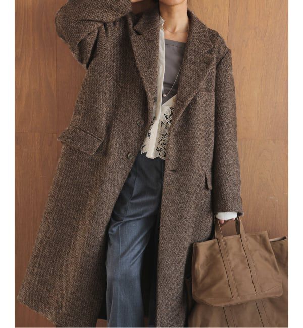 IENA「COUTURE D&rsquo;ADAM/クチュールドアダム アルパカツイードコート」|その他|