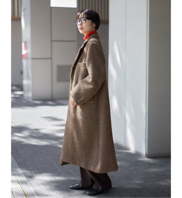 IENA「COUTURE D&rsquo;ADAM/クチュールドアダム アルパカツイードコート」|その他|