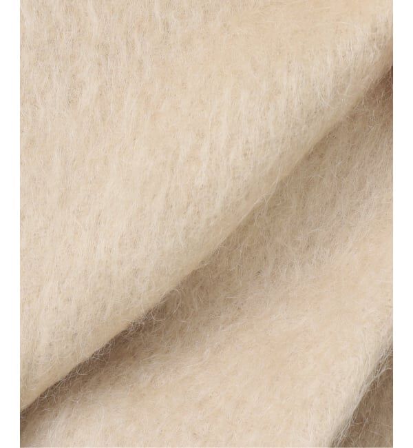 IENA「モヘヤMIXシャギー ショートコート」|その他|