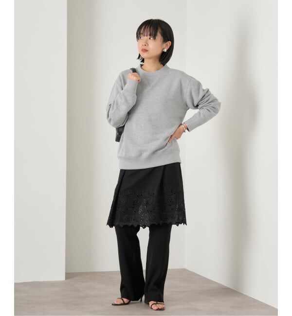 IENA「LOOPWHEELER for LOWERCASE 別注 C/N SWEAT/スウェット」|スウェット・ジャージ|