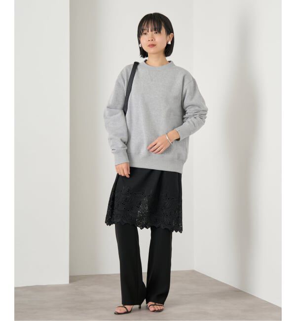 IENA「LOOPWHEELER for LOWERCASE 別注 C/N SWEAT/スウェット」|スウェット・ジャージ|