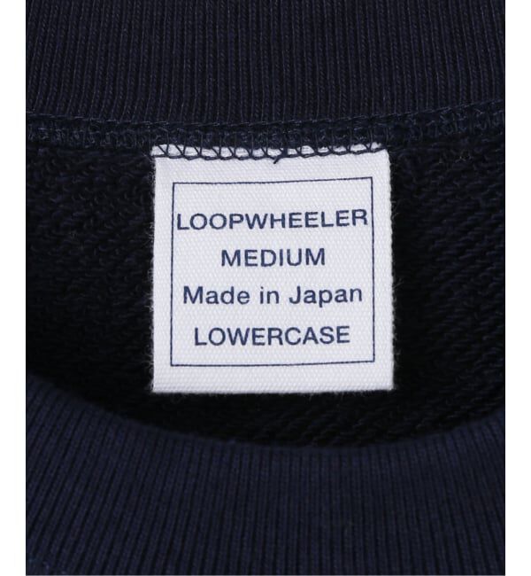 IENA「LOOPWHEELER for LOWERCASE 別注 C/N SWEAT/スウェット」|スウェット・ジャージ|