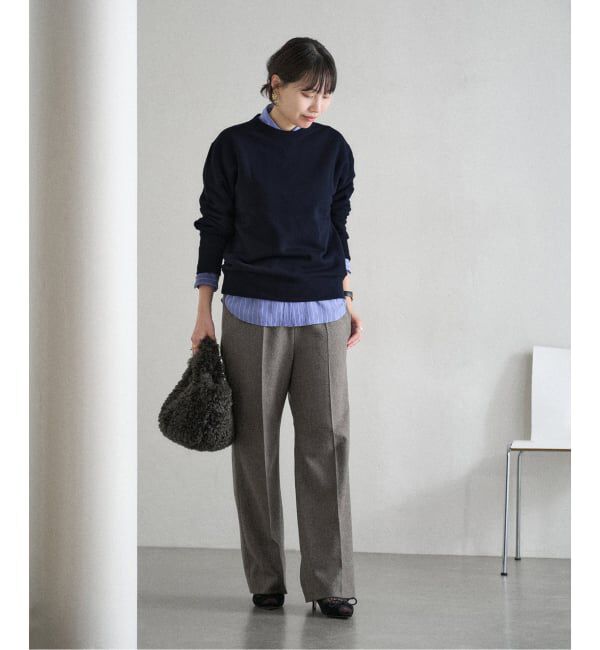 IENA「LOOPWHEELER for LOWERCASE 別注 C/N SWEAT/スウェット」|スウェット・ジャージ|