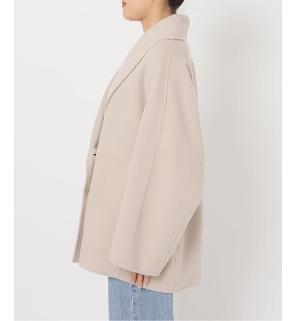 IENA「《追加2》Super160 ショールカラーハーフコート」|その他|