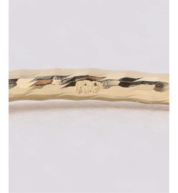 SLOBE IENA「《追加2》SLOBE カットワイヤーリング K10」|リング|