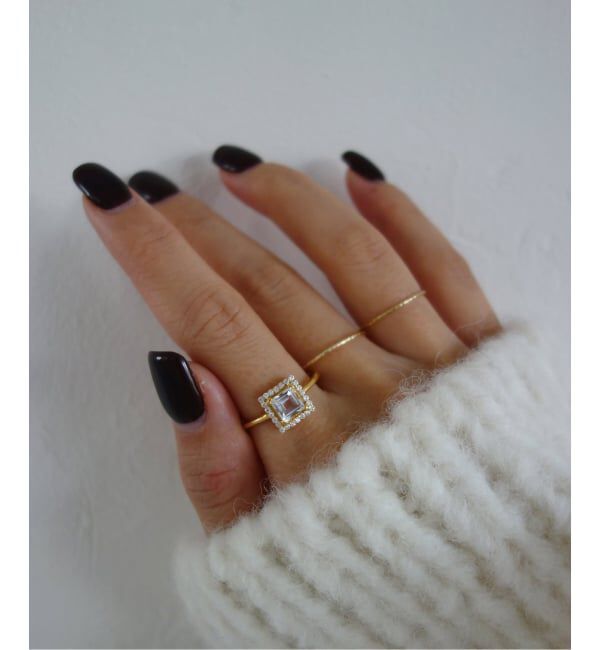 SLOBE IENA「《追加2》SLOBE カットワイヤーリング K10」|リング|