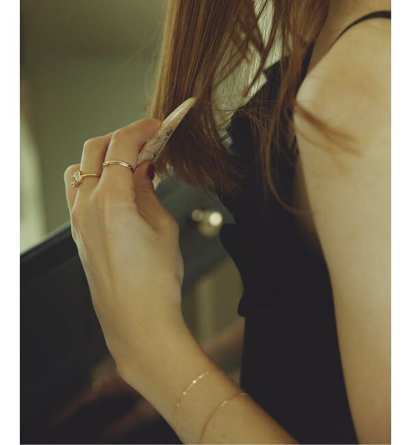 SLOBE IENA「《追加2》SLOBE カットワイヤーリング K10」|リング|