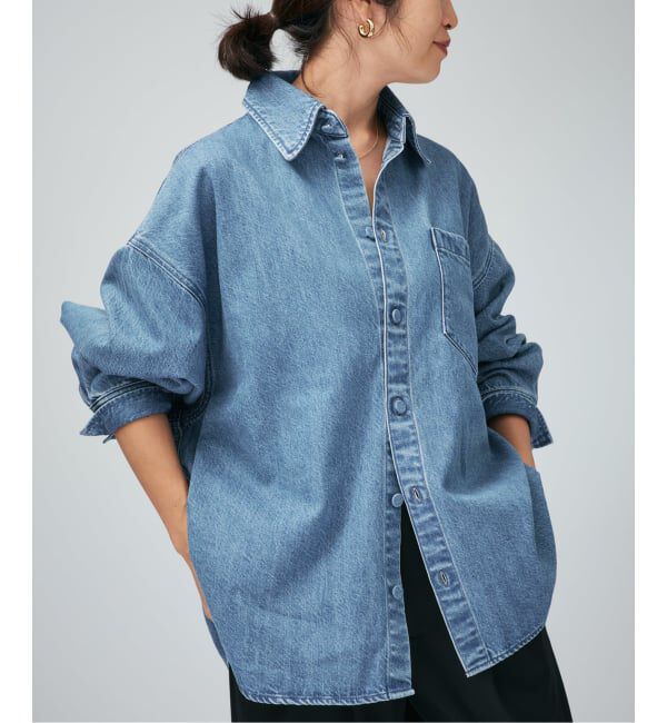 VERMEIL par iena「upper hights アッパーハイツ THE MORGAN シャツ L859179V02FBR」|シャツ・ブラウス|