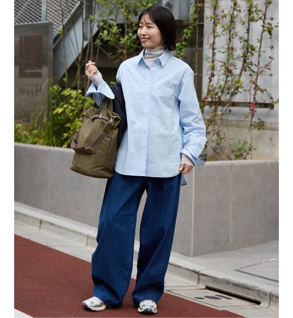 SLOBE IENA「Wash Cotton Color シャツ」|シャツ・ブラウス|