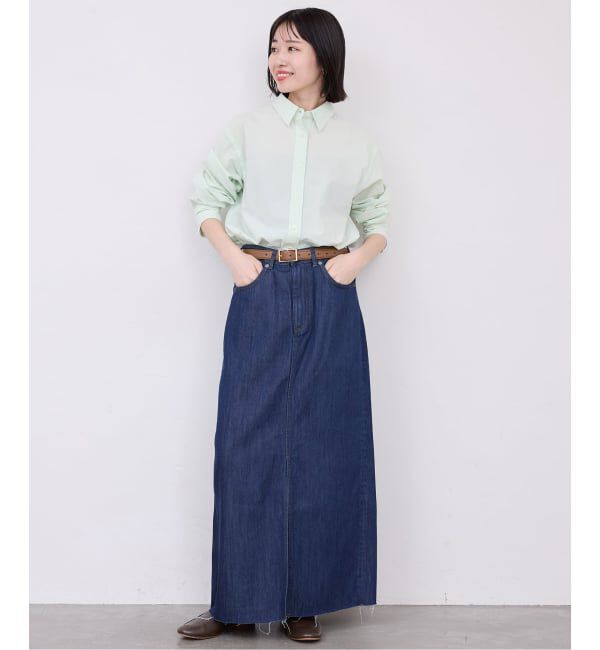 SLOBE IENA「Wash Cotton Color シャツ」|シャツ・ブラウス|