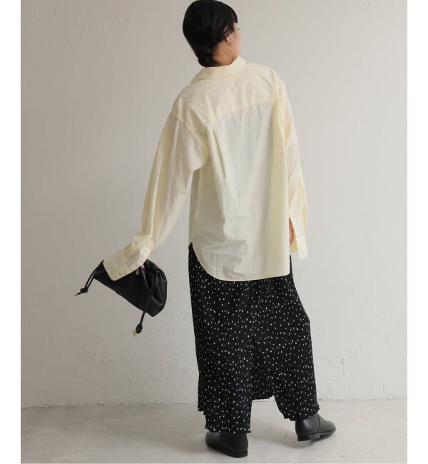 SLOBE IENA「Wash Cotton Color シャツ」|シャツ・ブラウス|