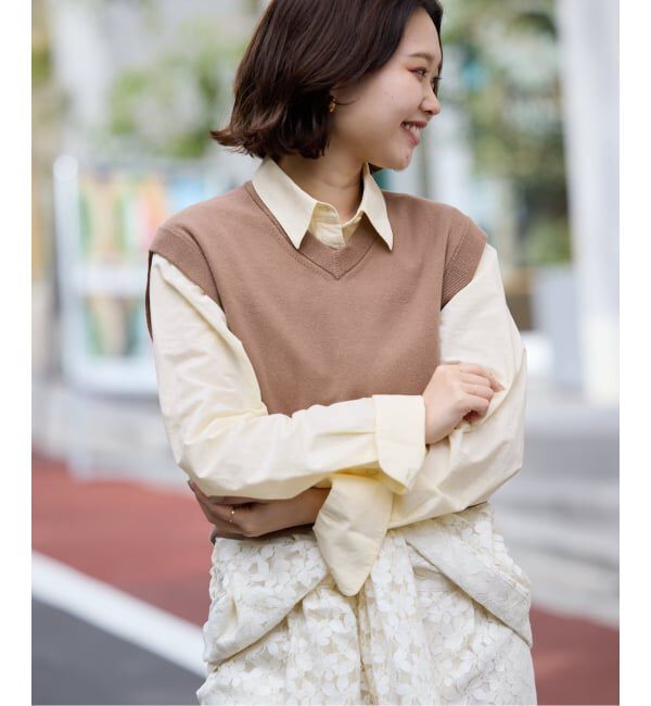 SLOBE IENA「Wash Cotton Color シャツ」|シャツ・ブラウス|