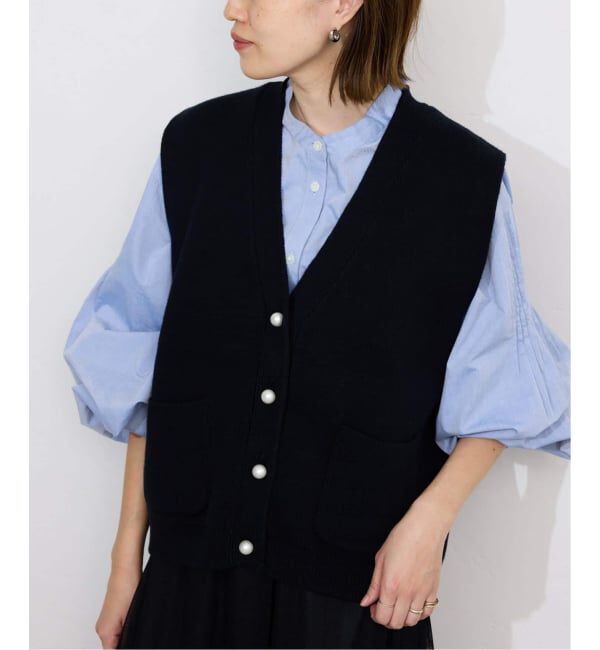 SLOBE IENA「《WEB限定/追加》ピンタックバルーンスリーブブラウス」|シャツ・ブラウス|