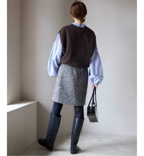 SLOBE IENA「《WEB限定/追加》ピンタックバルーンスリーブブラウス」|シャツ・ブラウス|