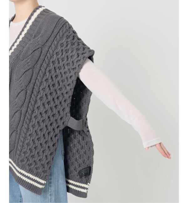 IENA「チルデンマントプルオーバー」|ニット・セーター|